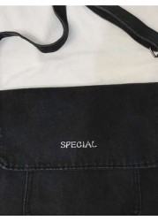 Men Letter Graphic Flap Messenger Bag Multifunctional Shoulder Bag Schoolbag For Travel College School Sling Bag Sport Bag For High School University Student School Supplies Fall Bag Cylinder Bag Old