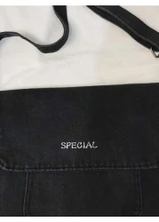 حقيبة رسول مع غطاء بشعار للرجال، حقيبة كتف متعددة الوظائف، حقيبة مدرسية للسفر والكلية والمدرسة، حقيبة رياضية