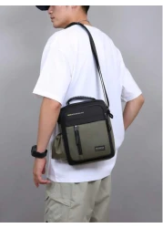 حقيبة كتف واقية من الماء للرجال ذات تصميم جديد وعصري، حقيبة كاجوال للسفر والخارج، تصميم رياضي بسيط وفاخر