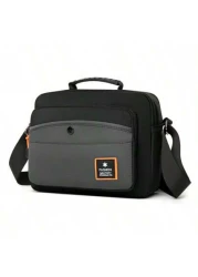 ChicCrossBag UrbanVoyagerSatchel CanvasAdventureCrossbody StylishCommuteMessenger In Grey