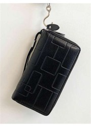 Fashionable Simple Versatile Wallet Casual Travel Shopping Bank Card Holder Wristlet Clutch Bag For Men