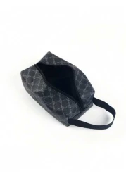 Mini Minimalist Old Floral Print Men s Clutch Bag Retro Embossed Pattern Storage Pouch PU Leather Small Square Handbag Water Resistant Lightweight Vintage Wristlet