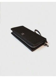 1 Piece Long Zipper Pu Leather Wallet For Men Large Capacity Purse Men Card Phone Holder Wallets Clutch Bag