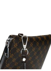 Men s Fashion PU Clutch Bag Pu Leather Men Wallet Brown Coin Clutch Purse Male Hand Bag Office Supplies Vintage Valentines Gift Vintage Bag Old Money Multi Functional Men Bag Travel Winter Wash Bag Mu