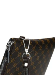 Men s Fashion PU Clutch Bag Pu Leather Men Wallet Brown Coin Clutch Purse Male Hand Bag Office Supplies Vintage Valentines Gift Vintage Bag Old Money Multi Functional Men Bag Travel Winter Wash Bag Mu