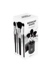 Coastal Scents Midnight Raven Brush Set - 8 Brushes