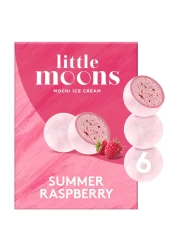 Little Moons Summer Raspberry Flavoured Mochi Ice Cream, 192g