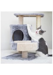 Radiotronics Cat Tree/Cat Tower Cat Climbing Frame, cat Litter, cat Tree, cat Jumping Platform, cat Scratch Board, cat Scratch Post, pet cat Supplies Indoor Climbing Activity Cat Tower