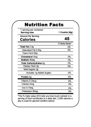 Al-Seedawi Oat Cookies with Chocolate 24 Cookies, 9g Pack of 2