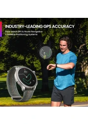 Amazfit Balance Smart Watch, AI Fitness Coach, Sleep &amp; Health Tracker With Body Composition, GPS, Alexa Built-In, Bluetooth Calls, 14-Day Battery, 1.5" AMOLED Display, For Android/iPhone, Black