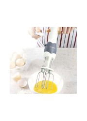Actionware Stainless Steel Hand Beater White And Grey