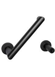 GINGER 4608PN Kubic DoublePost Toilet Paper Holder Polished Nickel