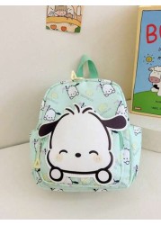 Sanrio حقيبة ظهر كروموني للأطفال للسفر والخروجات الربيعية، حقيبة مدرسية رائعة للحضانة والروضة بطبعات الكرتون