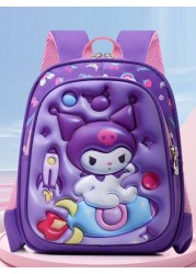 Sanrio حقيبة ظهر كاريون كوروم الجديدة والجميلة، حقيبة مدرسية، حقيبة سفر