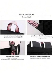 Sanrio Authorized Black Magician Backpack Cute Anime Fashion Backpack Large Capacity Outdoor Backpack