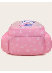 Sanrio حقيبة ظهر للأطفال بحماية الظهر والخفيفة الوزن من جزيئات صور كارتون سانريو ملودي، سينامون، كلاب