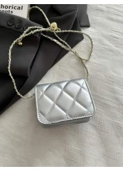 حقيبة كروسبودي صغيرة ذات تركيب أنيق للأطفال، محفظة صغيرة للاستخدام الخارجي