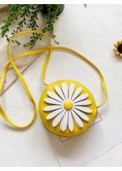 1pc Young Girl s Cute Mini Crossbody Bag With Zipper Closure Made Of PU Leather Suitable For Everyday Use All Year Round