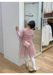 New Fashionable Mini Square Handbag With Embroidered Design