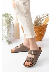 SİLİYA شبشب سلي للجنسين لتقويم العظام بإبزيم مزدوج النطاق للاستخدام اليومي والخارجي