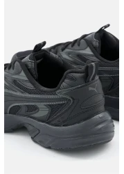 Puma حذاء رياضي رجالي ميلينيو تيك برباط، أسود