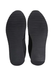 Calvin Klein حذاء رياضي أسود للرجال مع الشعار