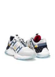 Dark Seer حذاء رياضي للرجال من Ds Albers باللون الأبيض والأزرق