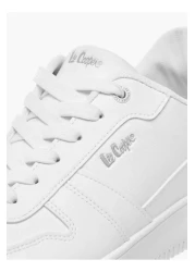 Lee Cooper حذاء رياضي برباط مزين بشعار للرجال