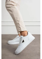 L.A Polo نعل سميك أبيض للرجال Snekaer