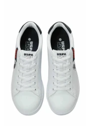 U.S. Polo Assn. يو اس بولو اسن. حذاء رياضي للجنسين من كوستا 101501686 أبيض