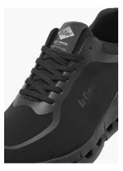 Lee Cooper حذاء رياضي رجالي برباط وتفاصيل علامة تبويب