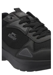 Slazenger حذاء Gaın Ga Sneaker للرجال باللون الأسود/الرمادي الداكن