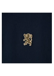 Giordano قميص بولو رجالي عالي الأداء: بيكيه كلاسيكي، ياقة مدببة، تفاصيل مطرزة