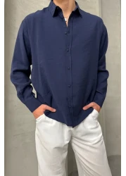 HYMAN Men's Oversize Modal Shirt