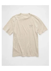 American Eagle تي شيرت بشعار AE