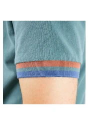 Giordano Men's Performance Polo: Classic Piqué, Tipped Collar, Embroidered Detail