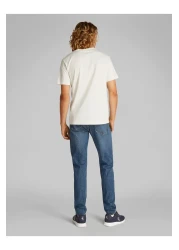 Calvin Klein Calvin Klein Men White Serif Box Graphic Short Sleeve T-Shirt