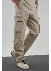 ALEXANDERGARDI بنطلون بأرجل أنبوبية وجيب للشحن