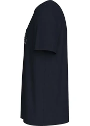 Tommy Hilfiger تي شيرت رجالي أزرق مقاس S/S