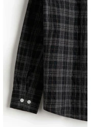 H&M Loose Fit Textured shirt