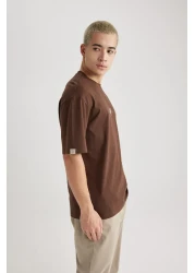 Defacto Vikings Valhalla - Relaxed Fit Crew Neck Short Sleeve T-Shirt B5533Ax24Sp