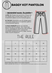 THE RULE الرجال الضوء الأزرق فضفاض الخصر مطاطا ليكرا مستقيم الساق فضفاضة تناسب بسط جان الدينيم الجينز السراويل Rf0484