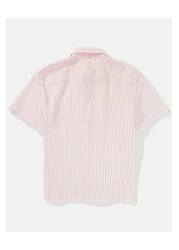 American Eagle Ae Button-Up Poolside Shirt U-2154-2552