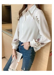 TRENDBUTİKOFFİCİAL Shirt Embroidery Collar