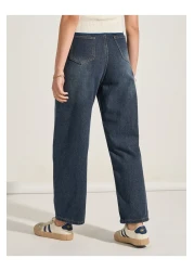 Take Two By Styli Double Patch Pocket Detail Mom Jeans