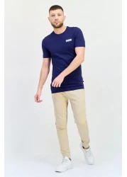 Puma Men Sportswear Fit Short Sleeve Outdoor T-shirt, Navy