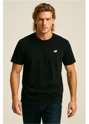New Balance Nb Classic Basic Logo Men's Black Tshirt