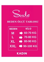 Sude HOMEWEAR Ercan Shirt Long Sleeve Navy Blue Pajama Set