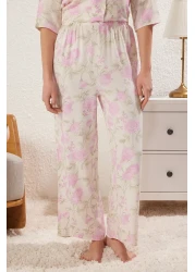  Collection طقم بيجامة منسوجة من الفيسكوز متعدد الألوان THMSS25PT00132