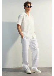  Collection Premium White Label Detailed Loose Fit Pants - Limited Edition TMNSS23PL00038